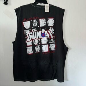 Band logi Sum 41 All Killer No Filler T shirt Sleeveless NWT Size XL Black